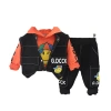 The new spring and autumn cross-border children's clothing sets for boys, infants, babies, hoodies, vests, long-sleeved shirts and three-piece sets are trendy Item Picture